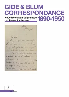 Read: Book André Gide & Léon Blum