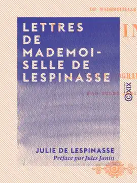 Read: Lettres Book de Mademoiselle de Lespinasse