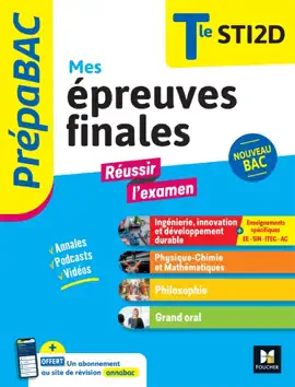 Read: Book Prépabac Terminale STI2D - Mes épreuves finales - fiches et annales