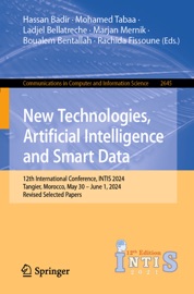 New Technologies, Artificial Intelligence and Smart Data - Hassan Badir, Mohamed Tabaa, Ladjel Bellatreche, Marjan Mernik, Boualem Benatallah & Rachida Fissoune