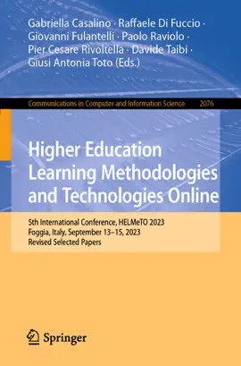 Read: Higher Education Book Learning Methodologies and Technologies Online