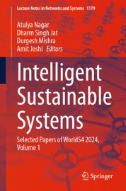 Intelligent Sustainable Systems - Atulya Nagar, Dharm Singh Jat, Durgesh Mishra & Amit Joshi