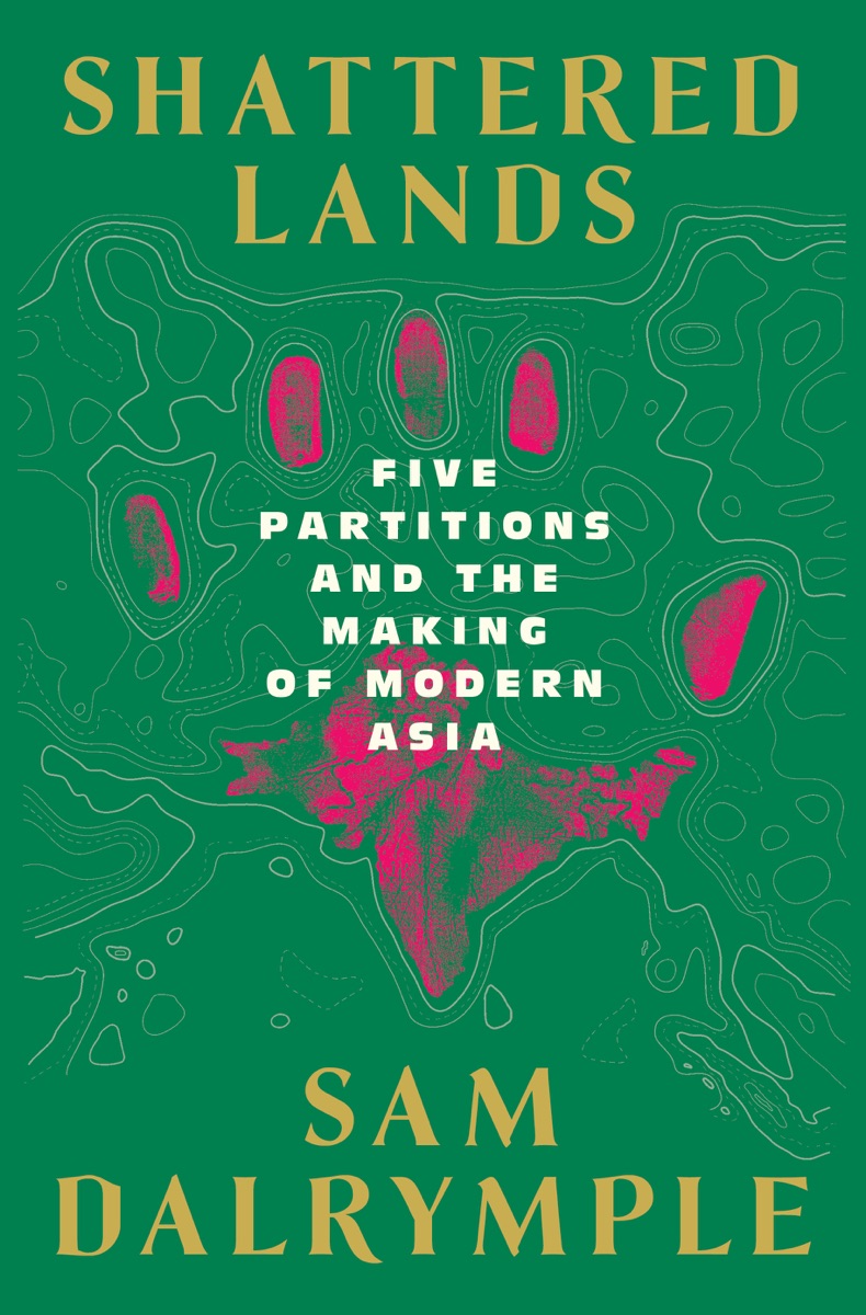 Shattered Lands by Sam Dalrymple cover design