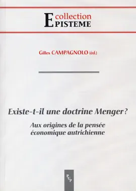 Read: Existe-t-il une doctrine Menger? Book