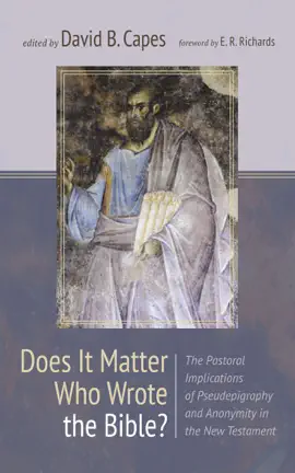 Read: Does It Matter Book Who Wrote the Bible?