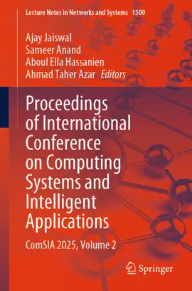 Read: Proceedings of Book International Conference on Computing Systems and Intelligent Applications