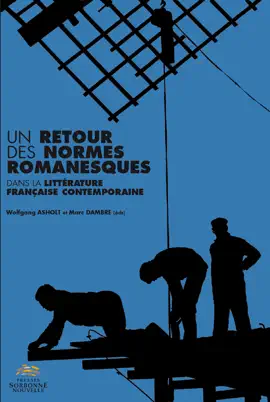Read: Un retour des normes romanesques dans la littérature française Book contemporaine