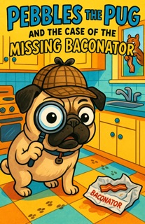 Pebbles the Pug and the Case of the Missing Baconator by Allen Dekeyser
