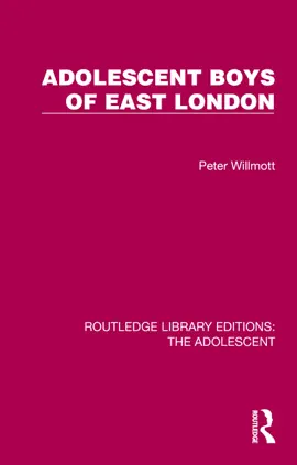 Read: Adolescent Boys of East London Book