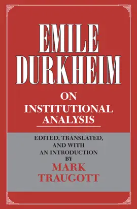 Read: On Institutional Book Analysis