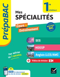 Prépabac - Mes spécialités SES, HGGSP, Anglais LLCE/ AMC 1re générale - 2025-2026 - Séverine Bachelerie-Marteau, Laurent van De Wandel, Frédéric Viénot, Christine Bitaillou, Aline Charles, Anne-Cécile Couturier, Isabelle Kherbouche, Jean-Marck Molignier, Sylvie Godineau, Céline Le Feuvre, Denis Martin, Franck Rimbert, Gilles Seurin, Cécile Gaillard, Cécile Gintrac & Vanessa Mercier