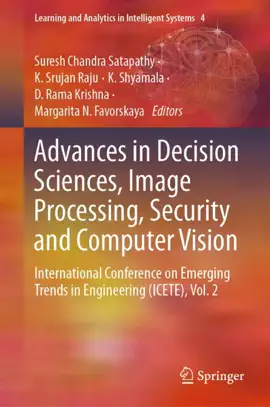 Read: Advances in Decision Sciences, Image Processing, Security and Computer Vision Book