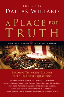 A Place for Truth by Dallas Willard