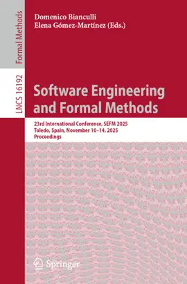 Read: Software Book Engineering and Formal Methods