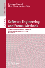 Software Engineering and Formal Methods - Domenico Bianculli & Elena Gómez-Martínez