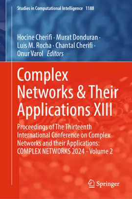 Read: Complex Networks Book & Their Applications XIII