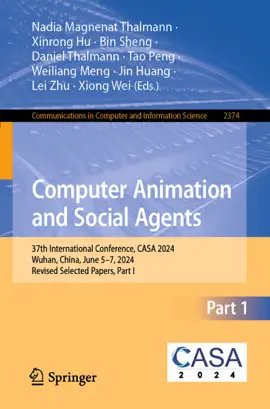 Read: Computer Animation and Book Social Agents