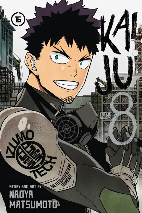 Kaiju No. 8, Vol. 16 artwork