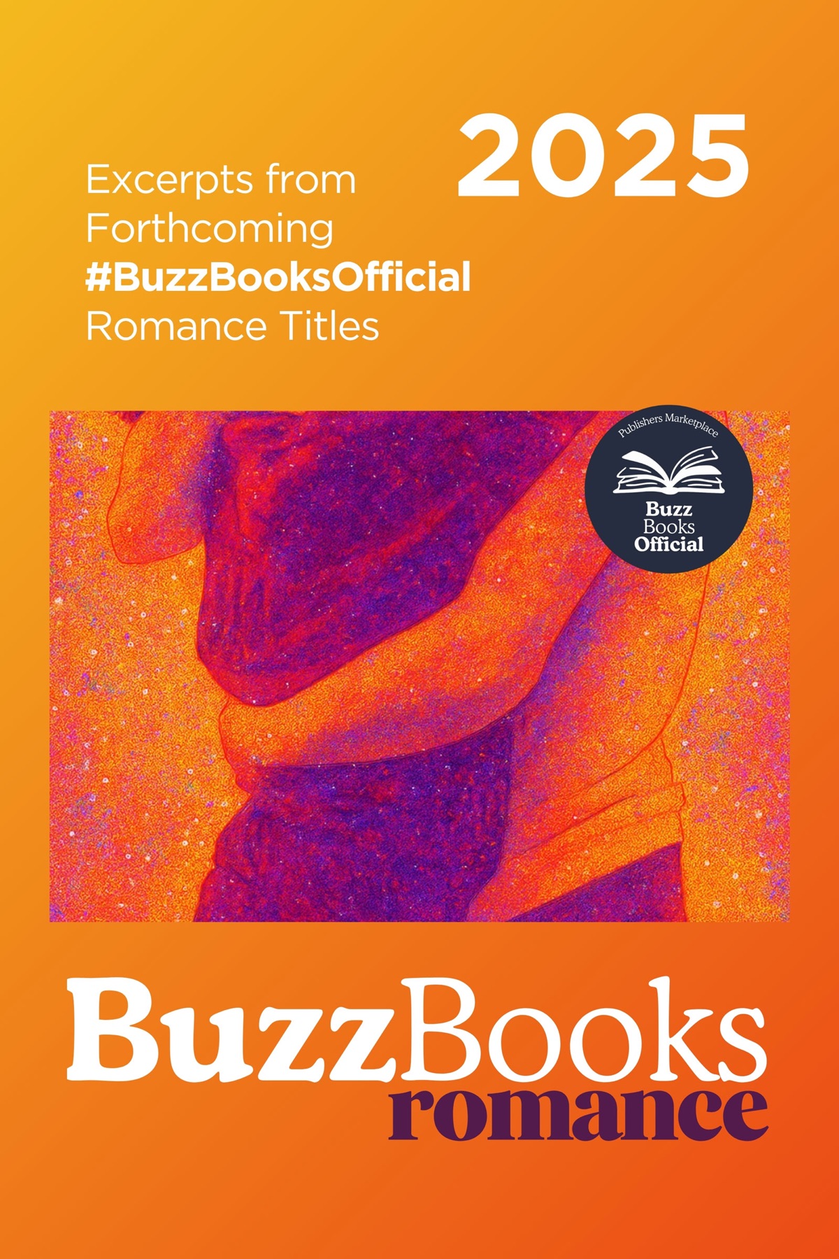 Buzz Books 2025: Romance by Publishers Lunch cover design