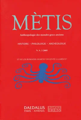 Read: Dossier : Et si les Romains avaient Book inventé la Grèce ?