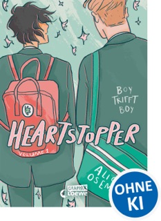 Heartstopper Volume 1 (deutsche Ausgabe) by Alice Oseman & Loewe Graphix