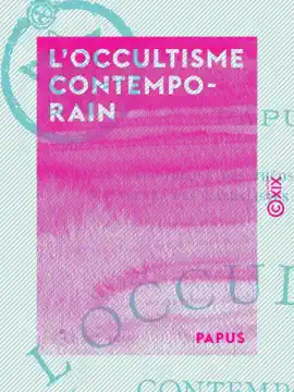 Read: Book L'Occultisme contemporain