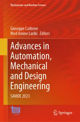 Read: Advances in Automation, Mechanical and Design Engineering Book