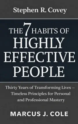 Stephen R. Covey And The 7 Habits of Highly Effective People Theory