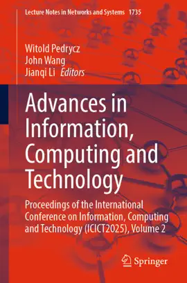 Read: Advances in Information, Book Computing and Technology