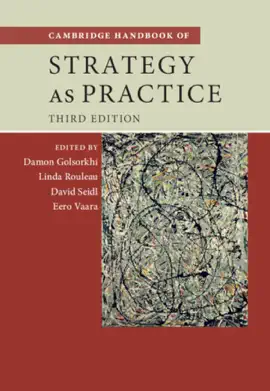 Read: Cambridge Book Handbook of Strategy as Practice