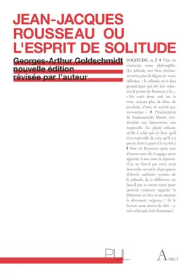 Read: Jean-Jacques Book Rousseau ou l’esprit de solitude