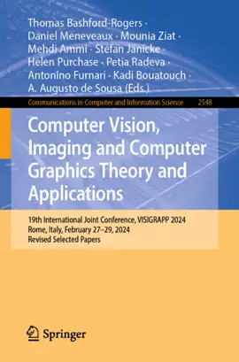Read: Computer Vision, Imaging and Computer Graphics Theory and Applications Book