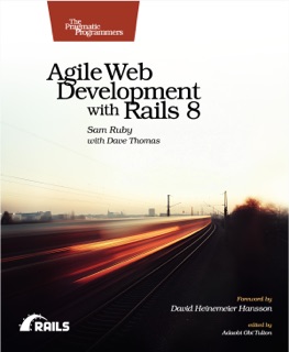 Agile Web Development with Rails 8 by Sam Ruby