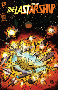 Star Trek: The Last Starship #1 - Collin Kelly, Jackson Lanzing &amp; Adrián Bonilla Cover Art