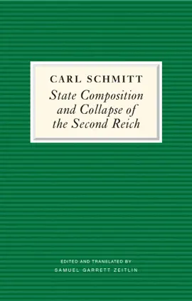 Read: State Composition and Book Collapse of the Second Reich
