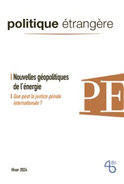 Nouvelles géopolitiques de l'énergie Kate Dourian, Didier Holleaux, Alexandre Damiens, Cédric Tellenne, Teva Meyer, Marc Perrin de Brichambaut, Joël Hubrecht, Virginie Sansico, Kévin Thiévon, Marie-Claire Considère-Charon, Paul Salez, Héloïse Fayet, Maxime Lefebvre & Matthieu Etourneau