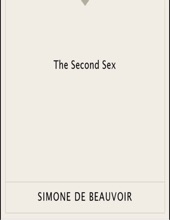 Book cover for The Second Sex by Simone de Beauvoir