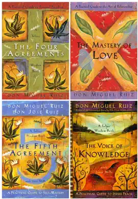 Don Miguel Ruiz Toltec Wisdom Series Collection 4 Books Set