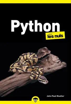 Python poche pour les Nuls - Guide complet pour programmer en Python, Google Colab, fonctions, bibliothèques Python