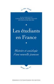 Les étudiants en France Louis Gruel, Olivier Galland & Guillaume Houzel