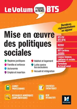 Read: Le Volum' BTS - Mise en oeuvre des Book politiques sociales - 7e édition - Révision