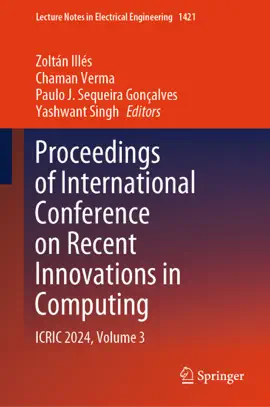Read: Proceedings of International Conference on Recent Innovations in Computing Book