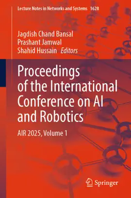 Read: Book Proceedings of the International Conference on AI and Robotics