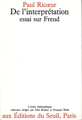 Read: De l'interprétation. Essai sur Book Freud