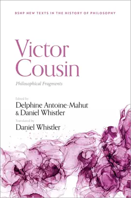 Read: Victor Cousin Book