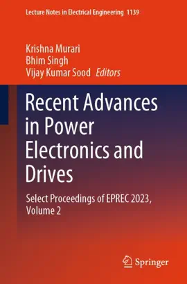 Read: Recent Book Advances in Power Electronics and Drives