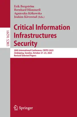 Read: Critical Information Infrastructures Book Security