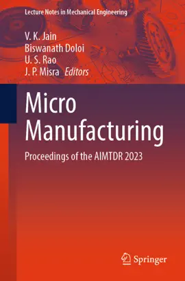 Read: Book Micro Manufacturing