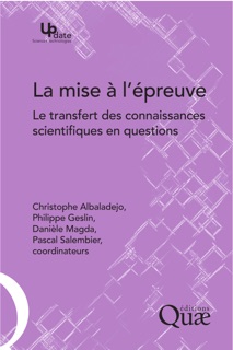 La mise à l'épreuve by Christophe Albaladejo, Philippe Geslin, Danièle Magda & Pascal Salembier