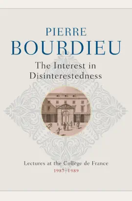 Read: The Interest in Book Disinterestedness